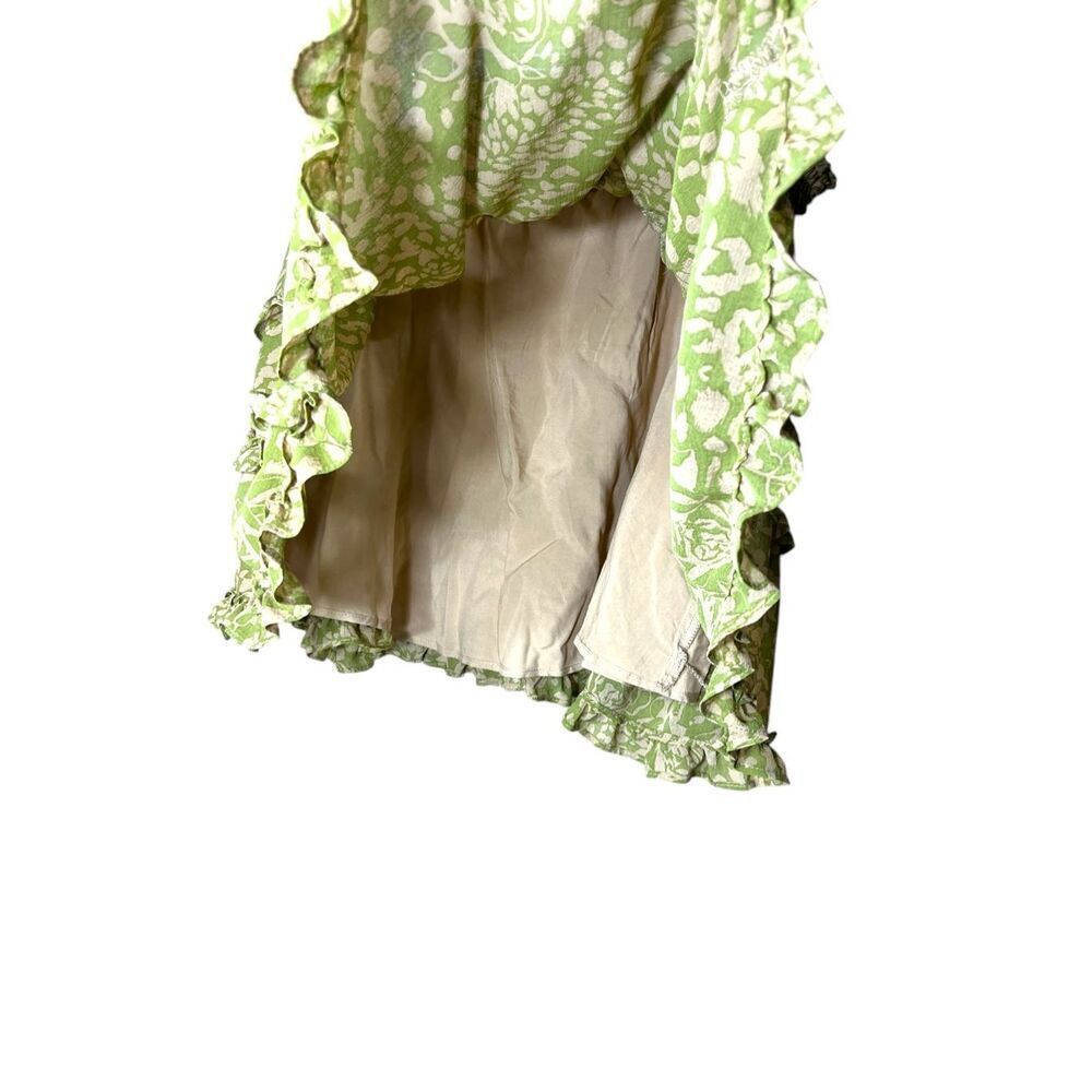 Urban Outfitters Green Ruffle Skirt‎ Size L - Picture 3 of 9
